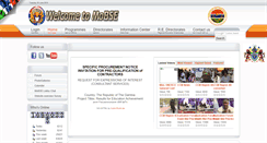 Desktop Screenshot of edugambia.gm